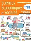 Sciences Economiques et Sociales 1e ES : Enseignement obligatoire