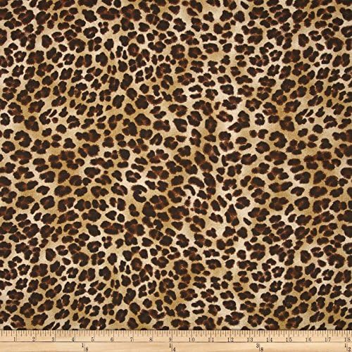 Premier Prints Amazon Leopard Sand Fabric By The Yard