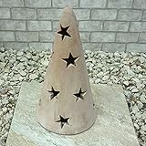 ☆庭作りのアクセント☆ テラコッタ製 フォンテネー 36cm ガーデンオベリスク ガーデン雑貨 輸入雑貨 おしゃれ ナチュラル アンティーク オーナメント 大型 陶器製 オブジェ 置物 ガーデンオブジ