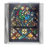 Stained Glass Window Saints Mega Religious Italian Charms Bracelet Link