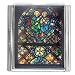 Stained Glass Window Saints Mega Italian Charms Bracelet Link