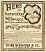 1895 Ad Peter Henderson Company Pansies Flowers Hybrids - Original Print Ad