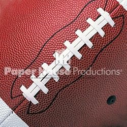 Football Scrapbook Paper