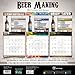 2016 Beer Making Wall Calendar