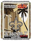 New Orleans Saints 2009 Super Bowl XLIV Champion Acrylic Tapestry