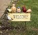 Birds Welcome Sign