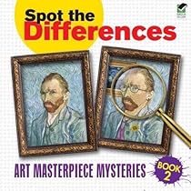 Spot the Differences Book 2: Art Masterpiece Mysteries (Dover Children's Activity Books)
