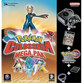 Pokemon Colosseum Mega Pak Bundle (GameCube)