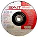 SAIT 20170 Type 27 5-Inch x 1/4-Inch x 5/8-11 12200 Max RPM Grade A24N Fast Depressed Center Grinding Wheels - 10 Pack