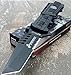 Mtech Rescue Modified Tanto Black Spring Assisted Open Tactical Pocket Knife
