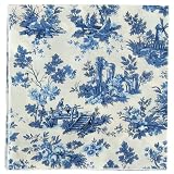 Blue Toile Cotton Napkin