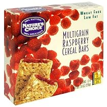 Nature's Choice Raspberry Multigrain Cereal Bars, 6-Count Boxes (Pack of 12)