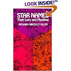 Star Names: Their Lore and Meaning (Dover Books on Astronomy)