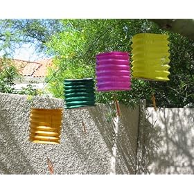 Mini Paper Lanterns, pack of 12 #NL4c