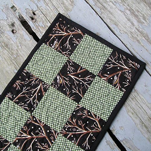 Reversible Halloween/Christmas Table Mat