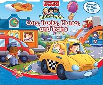 Fisher Price Cars, Trucks, Planes, and Trains Lift the Flap (Fisher-Price Little People Mini-Flap PlayBooks)