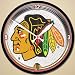 Chicago Blackhawks Jersey Style Wall Clock