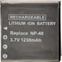 UltraLast ULCNP40 Digital Camera Battery Pack for Casio NP-40