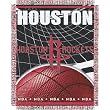 Houston Rockets NBA Triple Woven Jacquard Throw (019 Series) (48x60")"