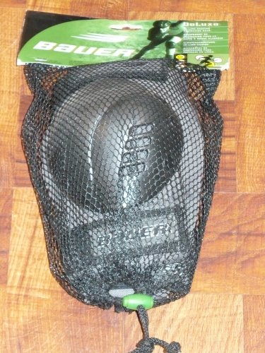 Childrens Toyshop  Toys : Bauer Deluxe In-line Staking Knee Pads, Small (Protective Gear for Roller Blades)