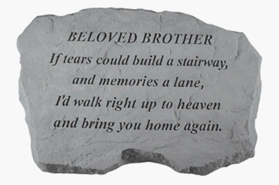 Beloved Brother Memorial Stone