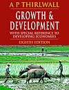 Growth and Development: With Special Reference to Developing Economies, Eighth Edition