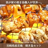 お家が焼き鳥屋さん!宮崎県産若鶏 焼き鳥50本セット【冷凍】