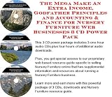 Indoor Furnitures item: The Mega Make An Extra Income, Godfather Principles and Accounting & Finance for Nursery Furniture Web Businesses 3 CD Power Pack