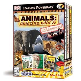 Animals: Amazing, Wild and Endangered Learning Power Pack (Win/Mac)