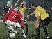 Jigsaw of Burton Albion v Manchester United from Manchester United