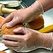Poly King 1553-1-M-BX Vinyl Industrial Grade Foodservice Glove, Powder-Free, Latex-Free, Allergy-Free, Smooth, Economical, FDA 177.1950 Compliant for Food Contact, Medium, Clear (Pack of 100)