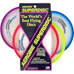 Aerobie 10" Super Disc - Flying Disc, Purple