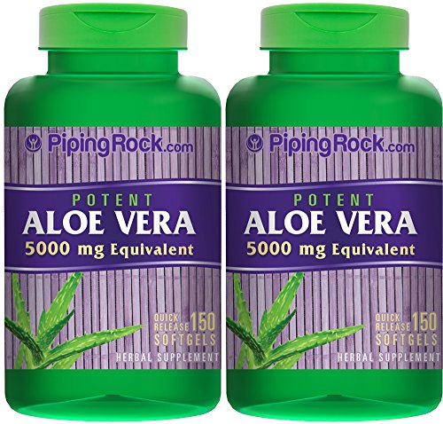 Potent Aloe Vera 5000 mg 300 Softgels