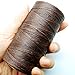 284yrd coffee brown Leather Sewing Waxed Thread 150D 1mm Leather Hand Stitching 125g