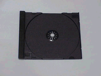 CD JEWEL BOX TRAY IN BLACK 100 PIECES