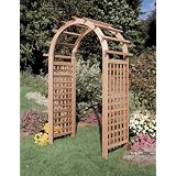 Rustic Natural Cedar Furniture Company� English Rose Arbor by RUSTIC NATURAL CEDAR
