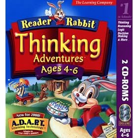 Reader Rabbit: Thinking Adventures (Jewel Case)