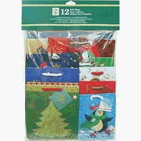 Cleo Inc. Assorted Christmas Gift Bags