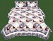 Rose Basket 100% Cotton Embroidered Quilt Full/Queen