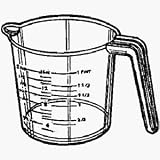 Measuring Plastic Cup - 2-Cup