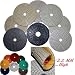 STADEA 4" Diamond Polishing Pads Dry Set For Marble Concrete Travertine Tile and Terrazzo polishing
