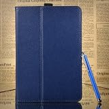 ATC iPad mini ultramarin Ledertasche case & Stylus Stift Smart Cover Case Schutz Hülle Tasche Etui