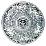 Drive Accessories KT211-15C-PC 15-Inch Plastic Wheel Cover, Silver Lacquer (Alloy Color), Single Piece