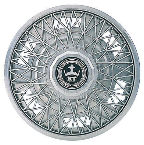 Drive Accessories KT211-15C-PC 15-Inch Plastic Wheel Cover, Silver Lacquer (Alloy Color), Single Piece