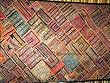 Home Decor-Kutch Embroidered Brown Mirror Wall Hanging Tapestry 78"