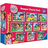 Dora The Explorer Bumper Puzzle Pack 10 In A Box