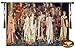 Holy Grail Medieval-The Arming and Departure of The Knights Fine Art Wall Hanging Tapestry Home Decor Size 54