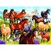 Native Horses 1000pc Jigsaw Puzzle by James Hamilton Grovely