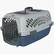 Petmate Pet Taxi Fashion Kennel, Small, Blue Air/Coffee