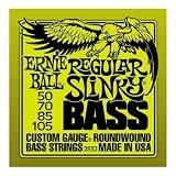 Ernie Ball Regular Slinky Bass Guitar Strings 50-105